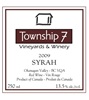 Township 7 Vineyards & Winery Okanagan Oliver and Osoyoos Syrah 2007