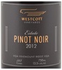 Westcott Vineyards Estate Pinot Noir 2012