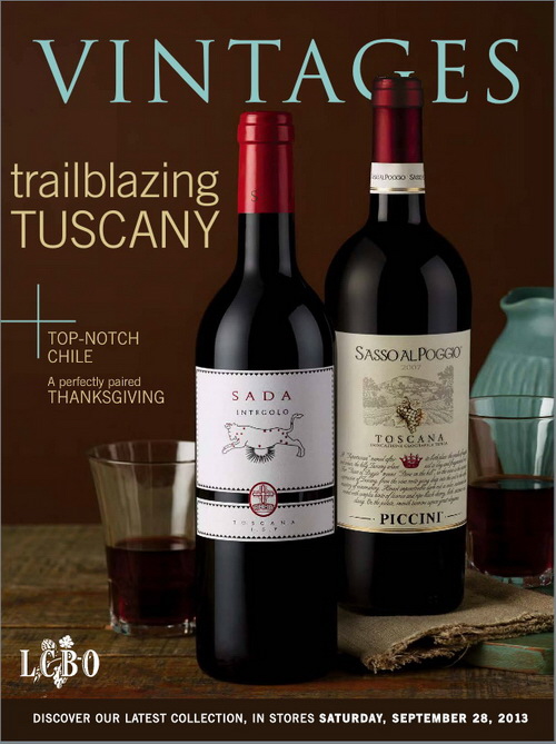 LCBO Wines Australia Shiraz, New Zealand Sauvignon Blanc, Niagara