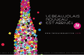 The Official Beajolais Nouveau Poster for 2010