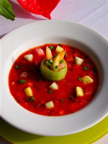 Island Fruit Gazpacho