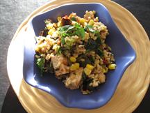 Southwest Chipotle Chicken & Rice Salad