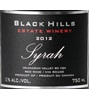 Black Hills Estate Winery Syrah 2008