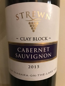 Strewn Winery Clay Block Cabernet Sauvignon 2015