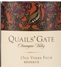 Quails' Gate Estate Winery Old Vines Foch Reserve 2013