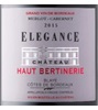 Château Haut-Bertinerie Elegance Merlot Cabernet 2015