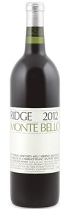 Ridge Vineyards Monte Bello Cabernet Sauvignon 2009