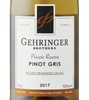 Gehringer Brothers Private Reserve Pinot Gris 2017