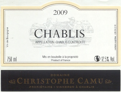 Domaine Christophe Camu 2009