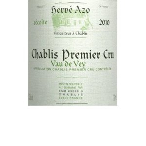 Hervé Azo Vau De Vey 1Er Cru Chablis 2010