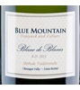Blue Mountain Blanc de Blancs R.D. 2009