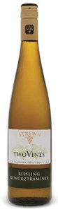 Strewn Winery Two Vines  Riesling Gewürztraminer 2014