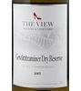 The View Winery The View Winery and Vineyard Gewurztraminer Dry Reserve 2015