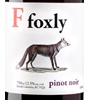 Foxtrot Vineyards F Foxly Pinot Noir 2018