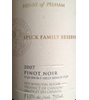 Henry of Pelham Speck Family Reserve Pinot Noir 2007