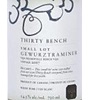 Thirty Bench Wine Makers Small Lot Gewurztraminer 2011