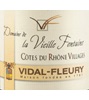 Domaine De Vieille Fontaine Vidal-Fleury 2012