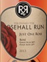 Rosehall Run Just One Rose 2013