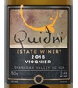 Quidni Estate Winery Viognier 2015