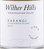 Wither Hills Rarangi Sauvignon Blanc 2013
