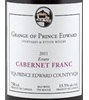 Grange of Prince Edward Estate Winery Cabernet Franc 2013