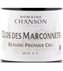 Domaine Chanson Beaune Clos Des Marconnets 2011