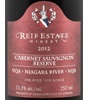 Reif Estate Winery Reserve Cabernet Sauvignon 2012