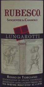 Lungarotti Rubesco Sangiovese  Canaiolo 2007