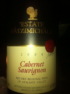 Domaine Hatzimichalis Cabernet Sauvignon 2008