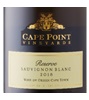 Cape Point Reserve Sauvignon Blanc 2018