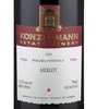 Konzelmann Estate Winery Merlot 2011