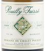 Domaine De Chalet Pouilly B.A Léger Plumet, Prop.-Vit Pouilly-Fuissé 2009