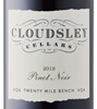 Cloudsley Cellars Twenty Mile Bench Pinot Noir 2018