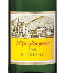 Dr. Pauly-Bergweiler Riesling 2009