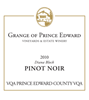 Grange of Prince Edward Estate Winery Diana Block Pinot Noir 2010