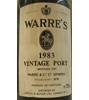 Warre's Vintage Port 1983