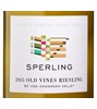 Sperling Vineyards Old Vines  Riesling 2015