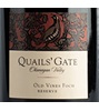 Quails' Gate Estate Winery Old Vines  Foch Reserve 2017