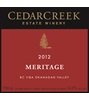 CedarCreek Estate Winery Platinum Meritage 2012