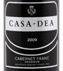 Casa-Dea Estates Winery Reserve Cabernet Franc 2011