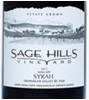 Sage Hill Vineyard & Winery Syrah 2015