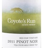 Coyote's Run Estate Winery Red Paw Vineyard Pinot Noir 2009