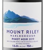 Mount Riley Pinot Noir 2019