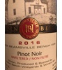 Hidden Bench Unfiltered Pinot Noir 2016
