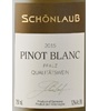 Schönlaub Pinot Blanc 2015