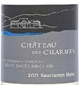 Château des Charmes St Davids Bench Sauvignon Blanc 2008