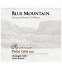 Blue Mountain Vineyard and Cellars Reserve Pinot Gris 2015