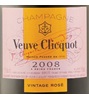Veuve Clicquot Vintage Brut Rosé Champagne 2008