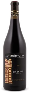 Konzelmann Estate Winery Barrel Aged Pinot Noir 2012