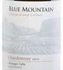 Blue Mountain Vineyard and Cellars Chardonnay 2013
